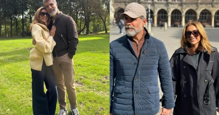 Özcan xanımı ilə Almaniyada Fotolar
