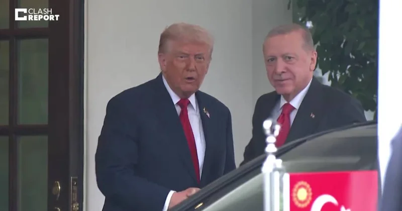 Trampla Ərdoğan arasında görüş KEÇİRİLİR VİDEO