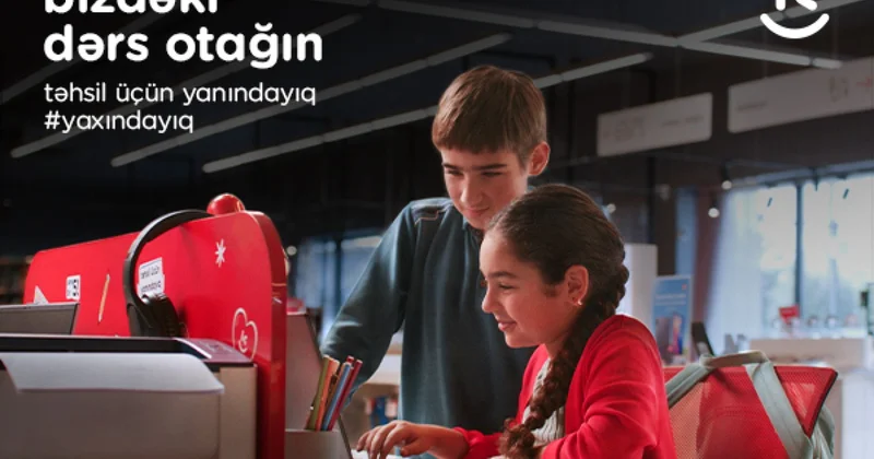 “Kontakt” region məktəbliləri üçün “dərs otaqları” yaratdı VİDEO