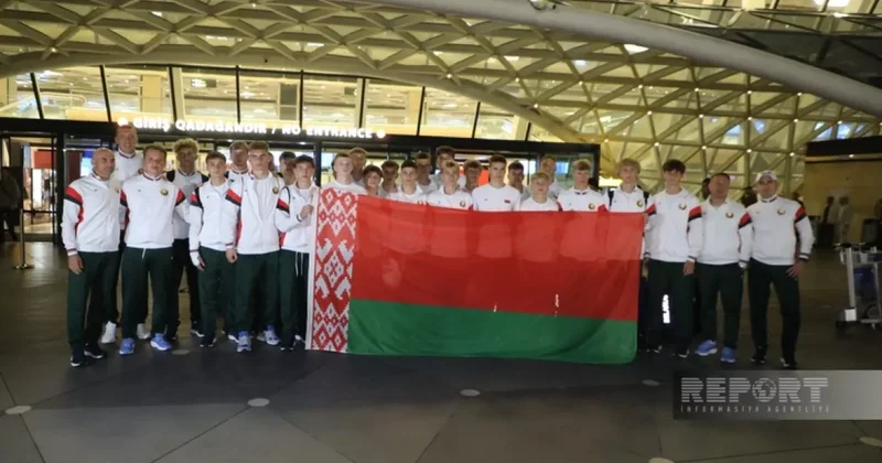 В Баку прибыли белорусские спортсмены для участия в III Играх СНГ