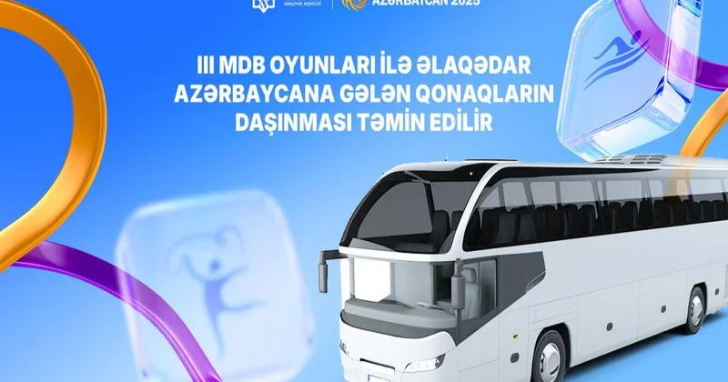 III MDB Oyunları ilə əlaqədar Bakıda avtobuslar gücləndirilmiş rejimdə çalışacaq
