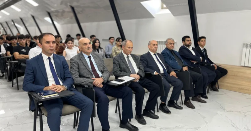 BDU nun Geologiya fakültəsində şəhidlərin xatirəsi anılıb