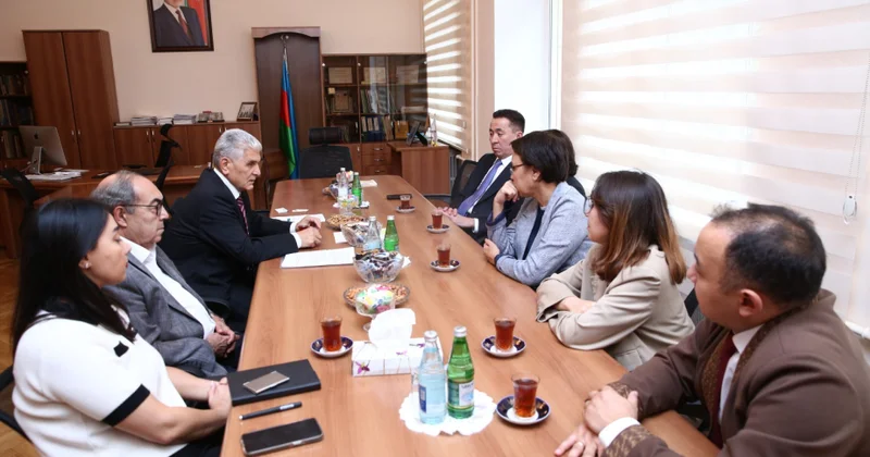ADPU da Qazaxıstan universitetlərinin rəhbərləri ilə görüş keçirilib