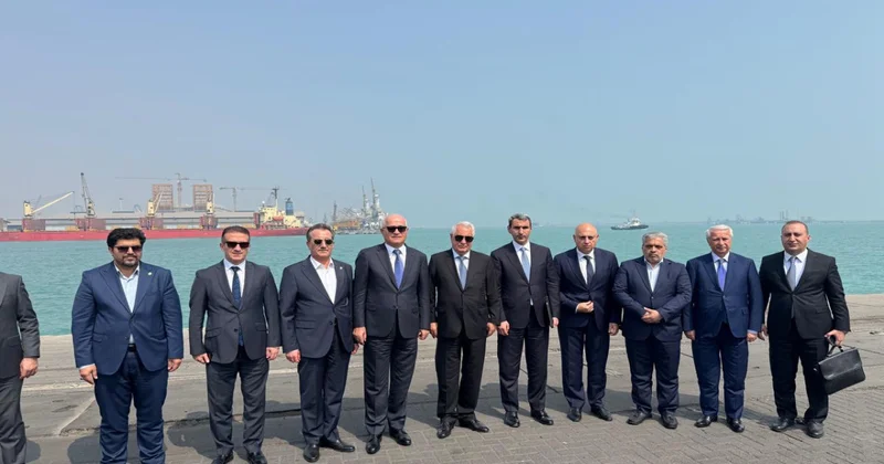 Şahin Mustafayevin rəhbərlik etdiyi nümayəndə heyəti İranın Bəndər Abbas limanında olub