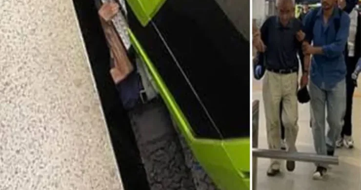 Qatarın altında qaldı, ölmədi Möcüzə kimi OLAY