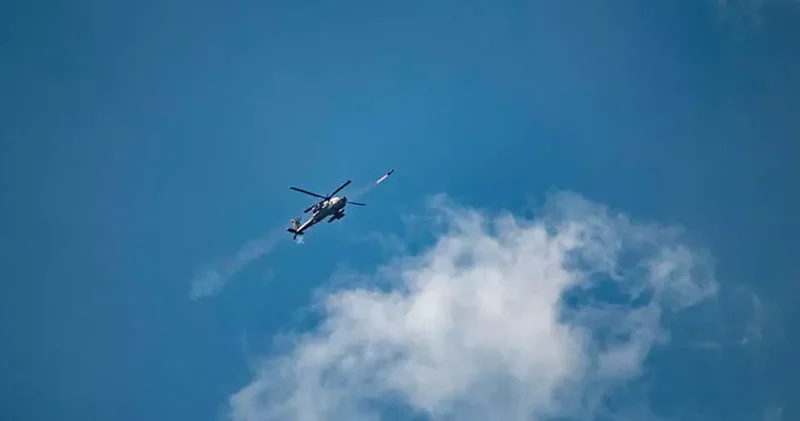 Боевики ХАМАС атаковали ракетой вертолет ЦАХАЛ ВИДЕО