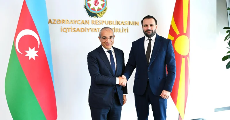 Azərbaycan və Şimali Makedoniya arasında ticarət və investisiya əlaqələrinin genişləndirilməsi müzakirə olunub