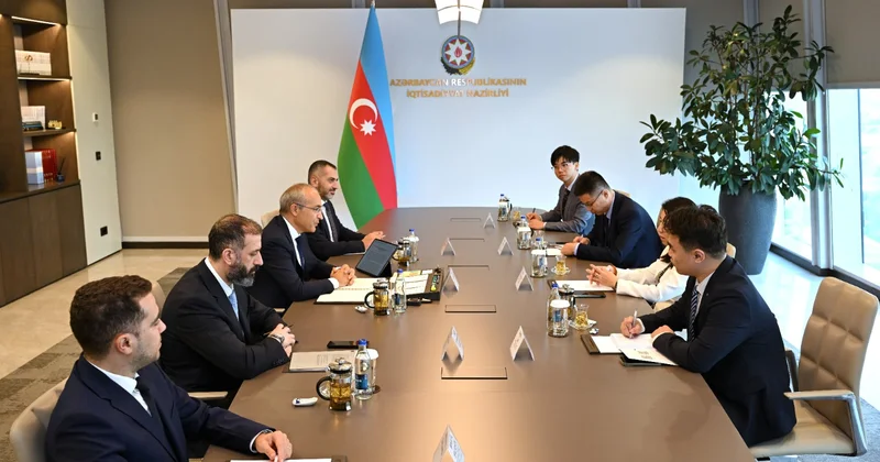 “Silk Road Fund”un idarəedici direktoru ilə görüş keçirilib