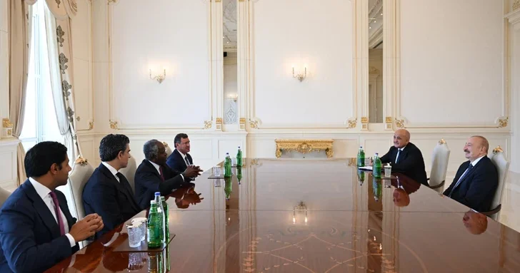 Президент Ильхам Алиев принял главу Global Infrastructure Partners