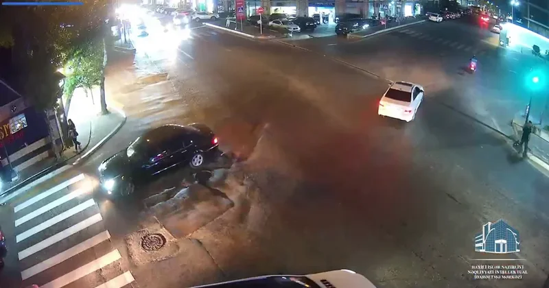 В Баку установили 7 новых светофоров ВИДЕО