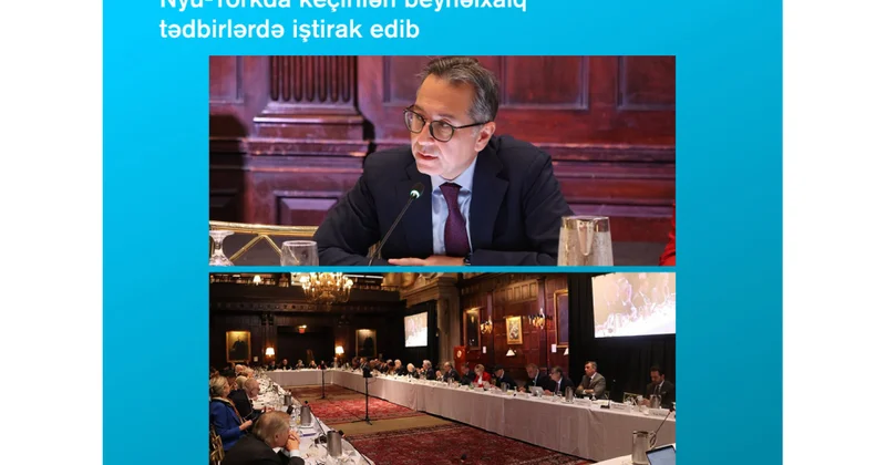 SOCAR ın vitse prezidenti Nyu Yorkda bir sıra tədbirlərdə iştirak edib