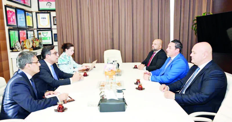 Gənclər və idman nazirinin görüşü