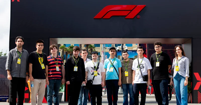 Autizmli gənclər Formula 1 dünyasını paddokdan kəşf ediblər