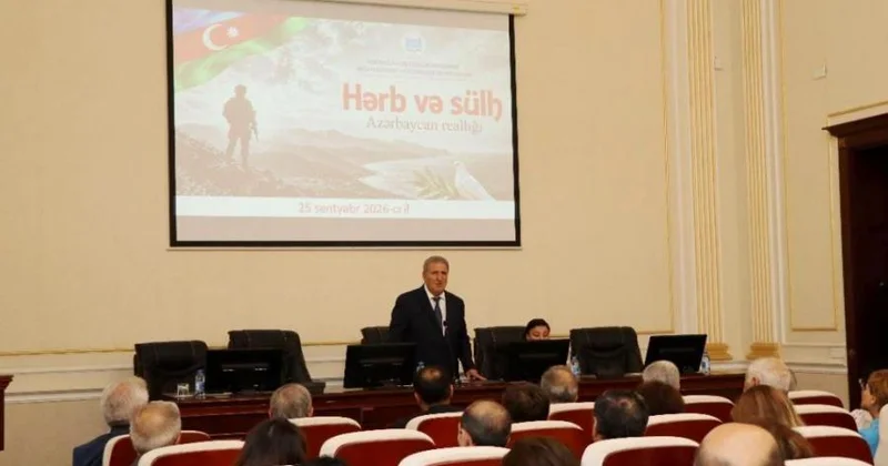 AMEA da “Hərb və sülh: Azərbaycan reallığı” mövzusunda elmi konfrans keçirilib