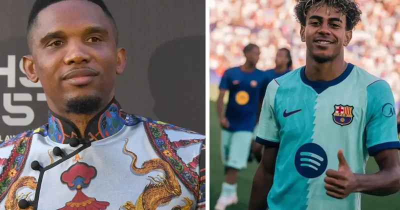 Samuel Eto’o “Qızıl top” yarışında Lamin Yamala dəstək verdi