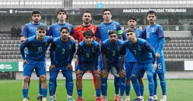 Azərbaycanın U 21 millisi Çexiyadan xal aldı