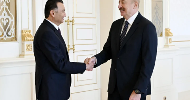 Prezident Tacikistan Baş nazirini qəbul etdi Video Fotolar