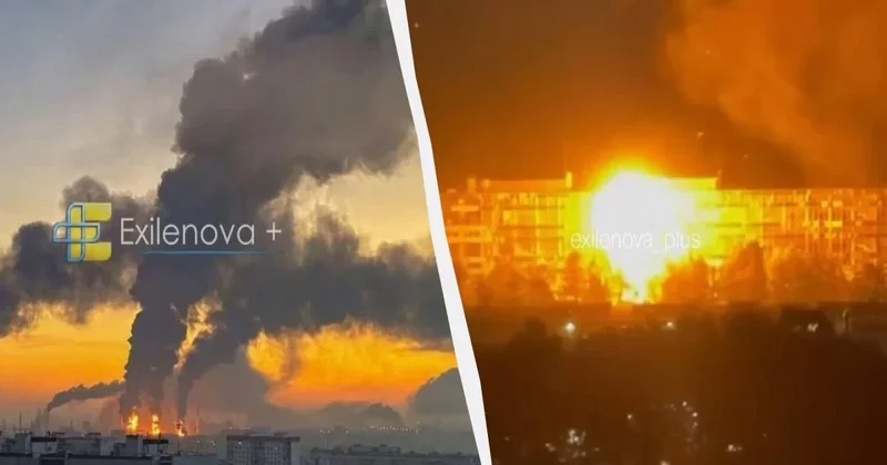Rusiyanin bir sıra bölgələri kütləvi PUA hücumuna məruz qalıb, iri NEZ və bir hərbi müəssisə vurulub
