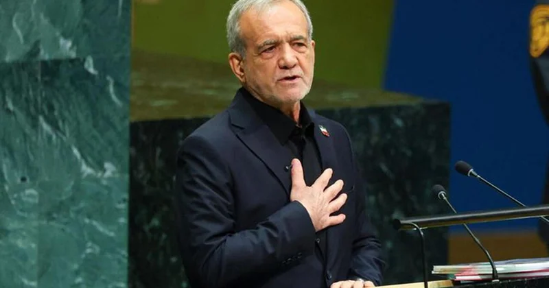 Pezeşkian çıxış edəndə zalı 2 ölkə tərk etdi