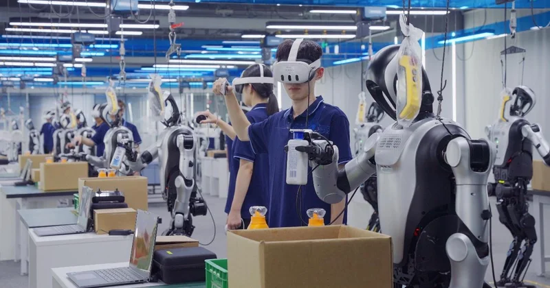 Çində süni intellektli robotlar üçün onlarla təlim poliqonu yaradılır
