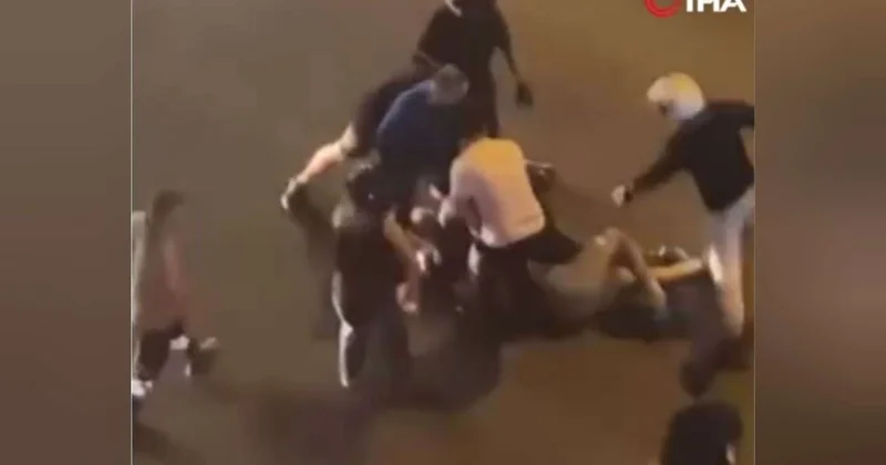 Gənc motosikletçini küçənin ortasında döyüb xəstəxanalıq etdilər ANBAAN VİDEO