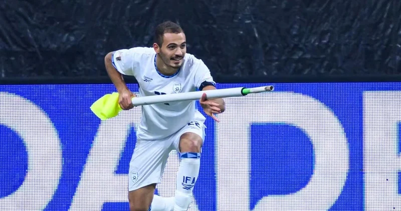 İsrailli futbolçunun qəribə qol sevinci Avstriyada qalmaqal yaratdı VİDEO