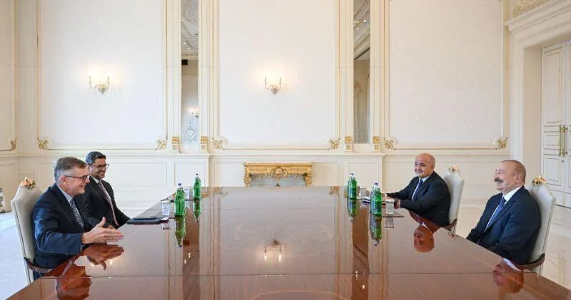 Президент Ильхам Алиев принял председателя и главного исполнительного директора Neuberger Berman ФОТО