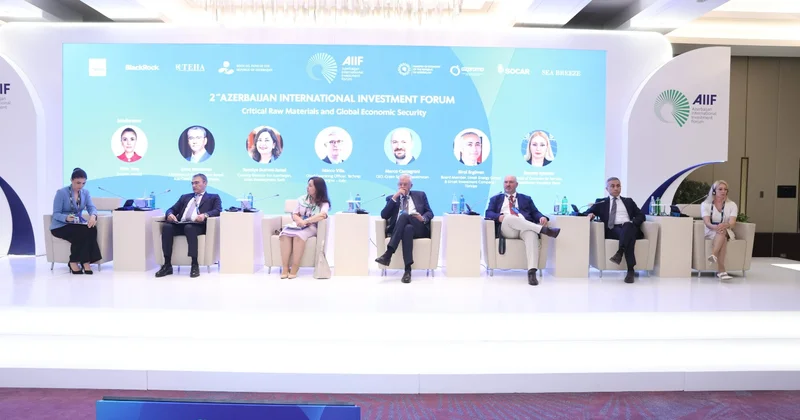 Kritik xammal resursları və qlobal iqtisadi təhlükəsizlik müzakirə olunub