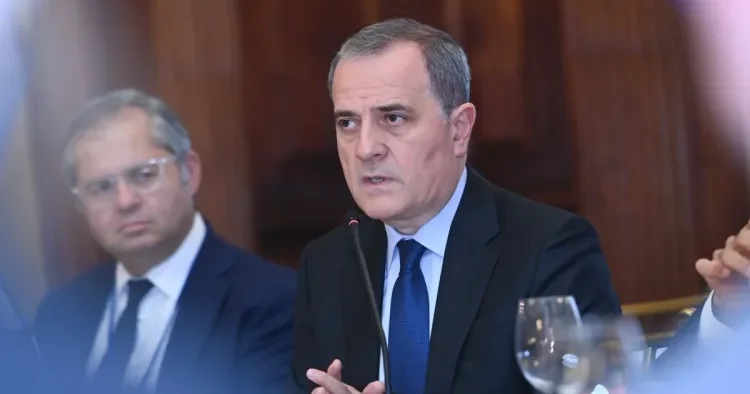 Ceyhun Bayramov ABŞ şirkətlərinin nümayəndələrinə Azərbaycan ABŞ tərəfdaşlığından danışdı FOTO