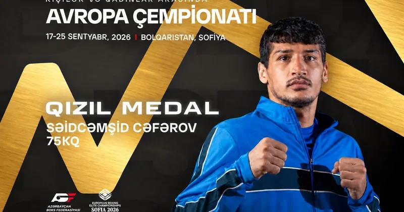 Азербайджанский боксер Саидджамшид Джафаров стал чемпионом Европы