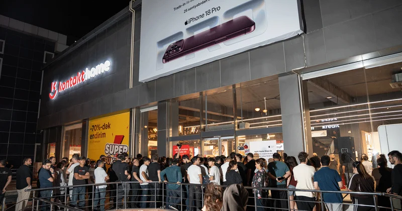 “Kontakt”da “iPhone 18 Pro” seriyasına axın: 4 cü il ardıcıl satış rekordu FOTO