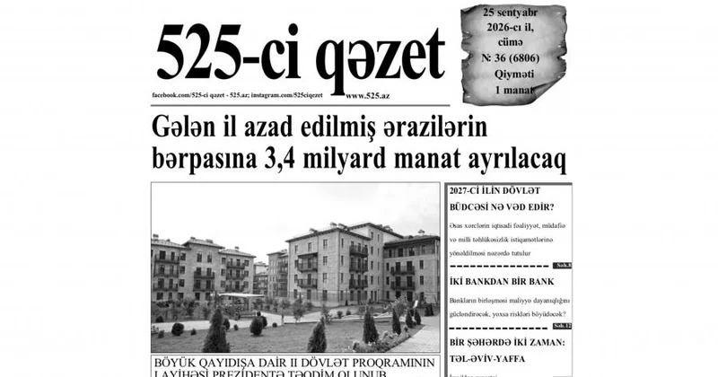 “”in 25 sentyabr sayında nələr var? ANONS ​