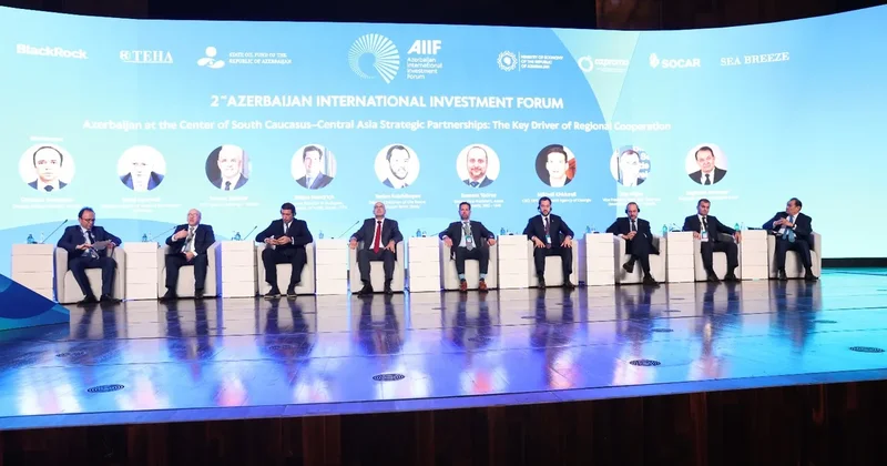 На AIIF 2026 обсуждено экономическое сотрудничество Южного Кавказа и Центральной Азии