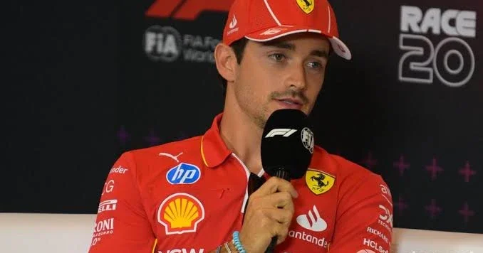 Пилот Ferrari рассказал о проблемах с шинами у болида на Гран при Азербайджана