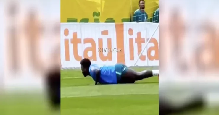 Vinisius hər səhvdən sonra jim edir Ançelottidən Braziliya millisində yeni cəza