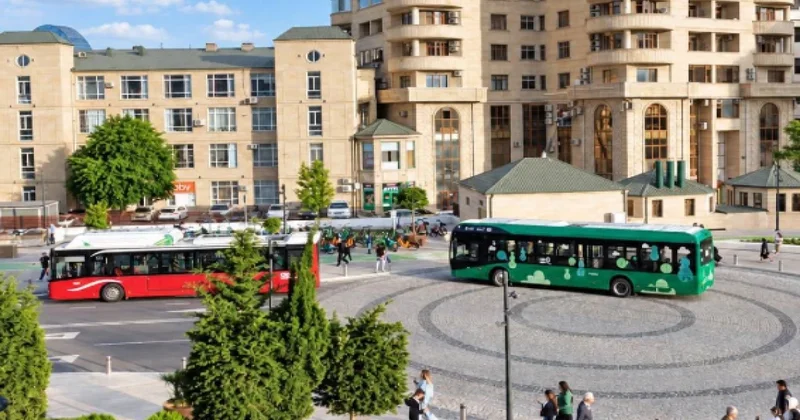Bu avtobusların hərəkət sxemi dəyişdirildi