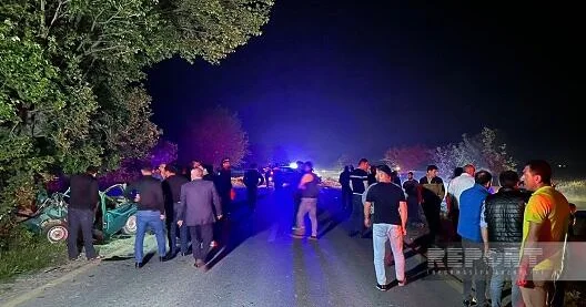 Salyanda ağır qəza: yaralılar var