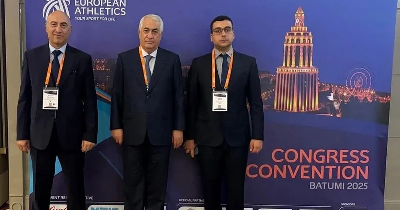 Azərbaycan nümayəndələri Avropa Atletika Assosiasiyasının Konqresində iştirak ediblər FOTO