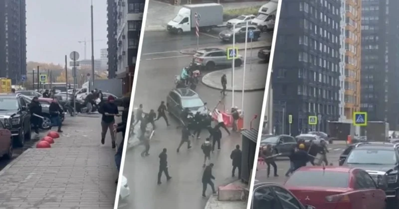 Moskvada miqrantlar arasında kütləvi dava olub