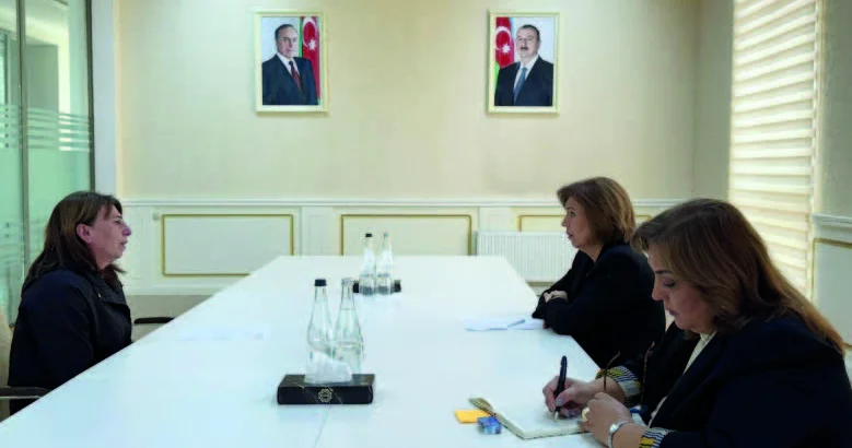 Bahar Muradova Gədəbəydə qəbul keçirib