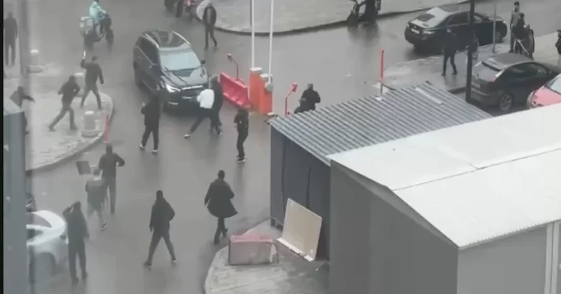 Moskvada kütləvi dava olub, 40 nəfər saxlanılıb VİDEO