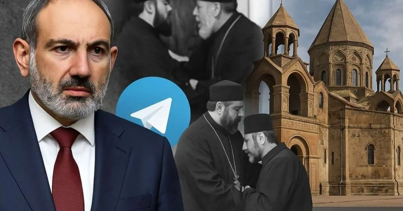 Paşinyan keşişlərin intim videolarını yaydırdı Ermənistan ÇALXALANIR