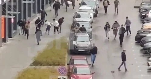 В Москве задержаны 40 человек после массовой драки в ЖК Прокшино ВИДЕО