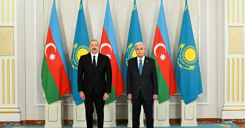 Prezident İlham Əliyev Respublika Günü münasibətilə Prezident Kasım Jomart Tokayevi və Qazaxıstan xalqını təbrik edib
