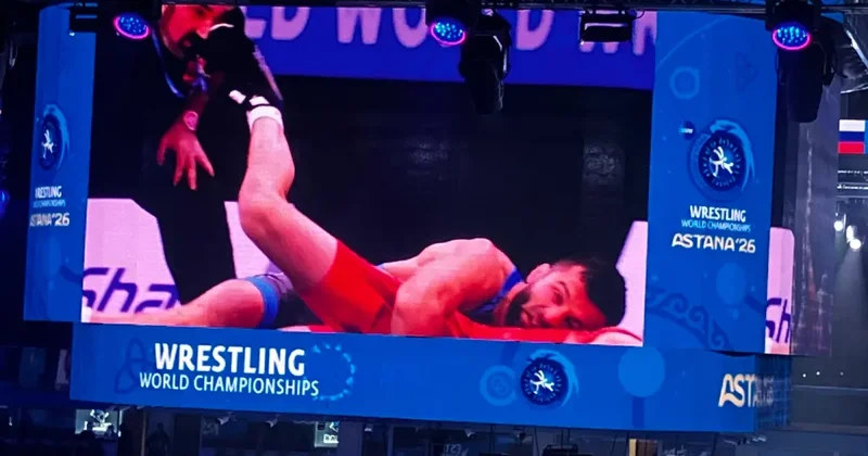 Отличный старт азербайджанских борцов в Астане В первый день чемпионата мира Азизли и Сулейманов вышли в финал