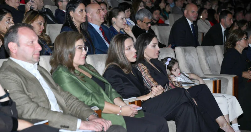 Leyla Əliyeva “Turandot” tamaşasının premyerasını izləyib (Foto)