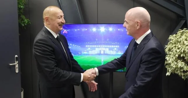 Canni İnfantino İlham Əliyevə təşəkkür edib