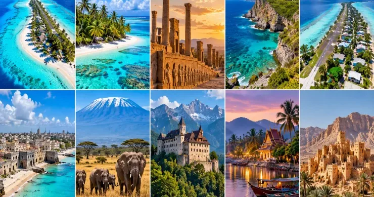 Turistlərin ən az üz tutduğu 10 ölkə Unudulmuş məkanlar