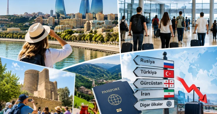 AZƏRBAYCAN TURİZMİNDƏ HƏYƏCAN TƏBİLİ... Ölkmizə gələn turistlərin sayı niyə kəskin azalıb? + RƏQƏMLƏR