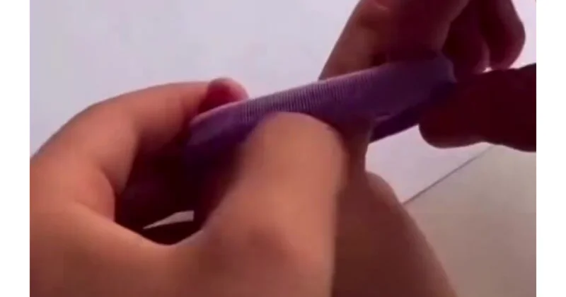 Uşağa qələmi düzgün tutmağı öyrətməyin maraqlı üsulu (Video)